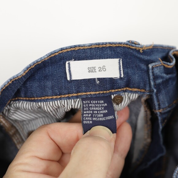 Madewell Skinny Jeans With Zipper At Hem size 26 - Picture 11 of 11